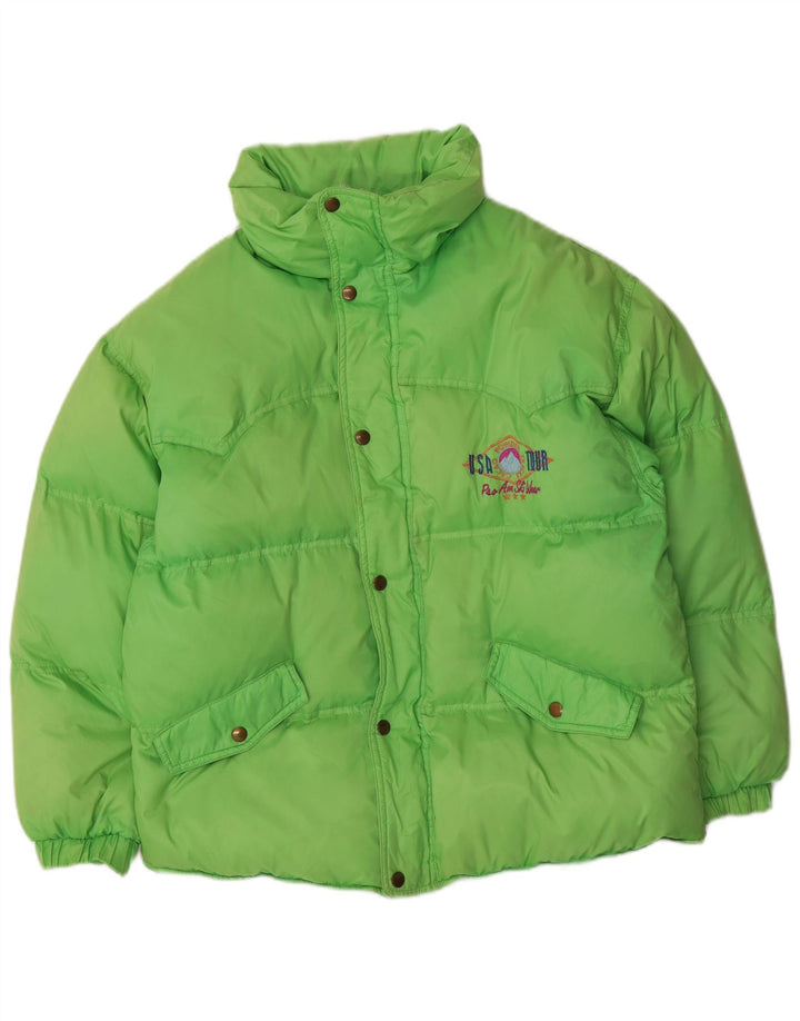 Cacao Chaqueta Acolchada Oversize Mujer IT 44 Poliamida Verde Medio
