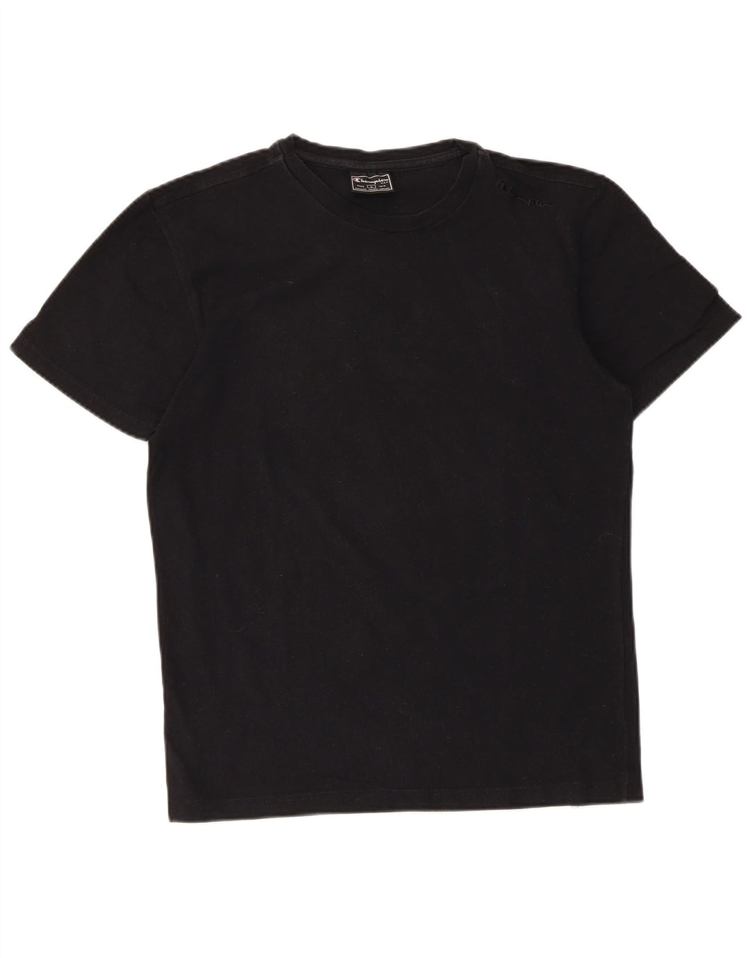 Champion Camiseta Hombre Top Grande Algodón Negro