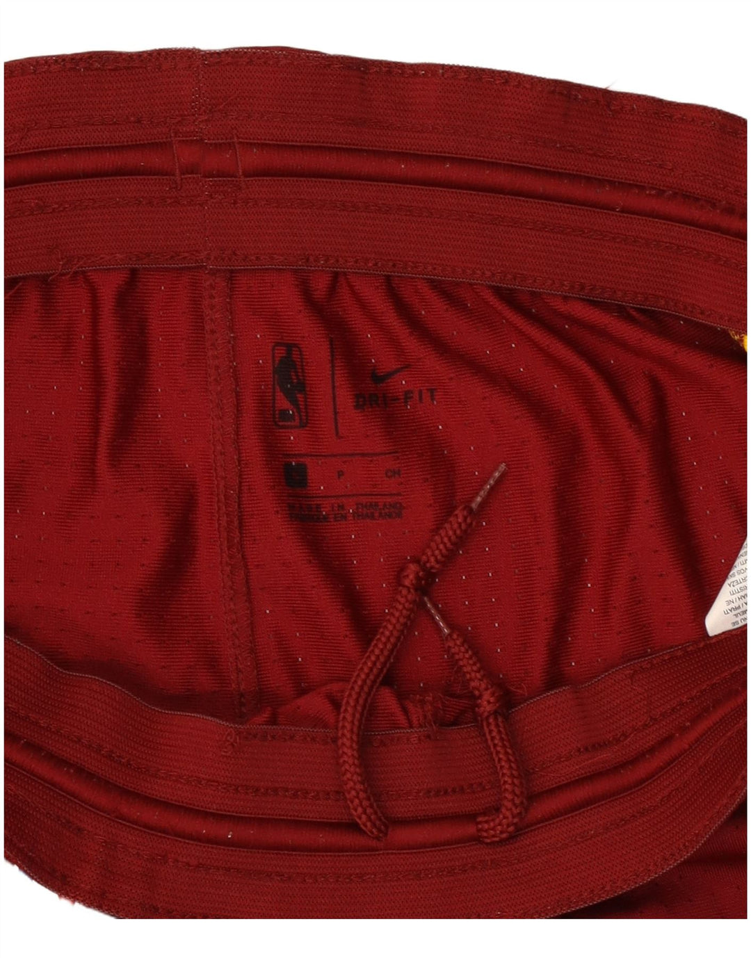 Nike - Pantalones cortos deportivos para hombre (talla pequeña), color burdeos, poliéster