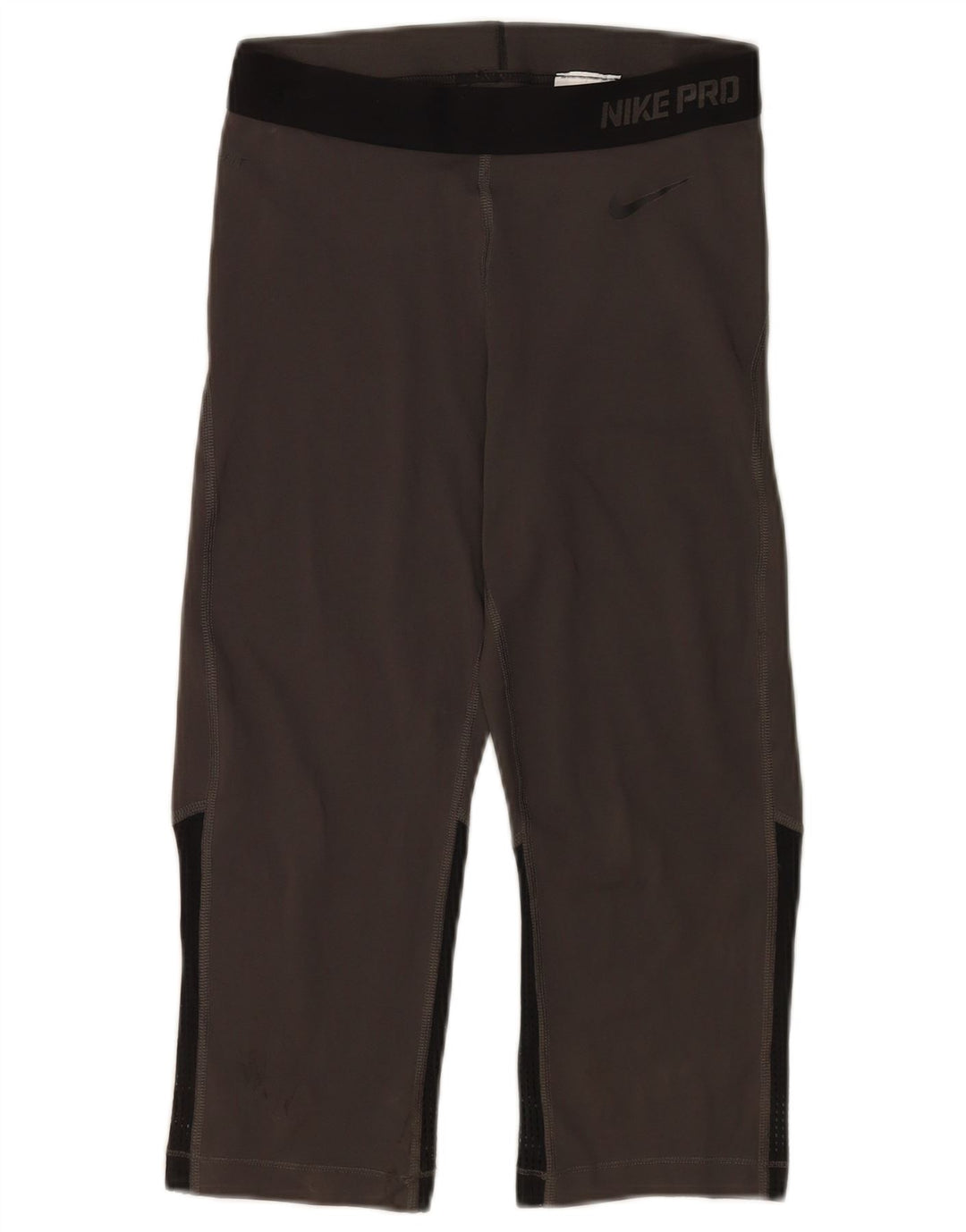 Nike Leggings capri gráficos para mujer Reino Unido 40 Gris medio Poliéster con bloques de color