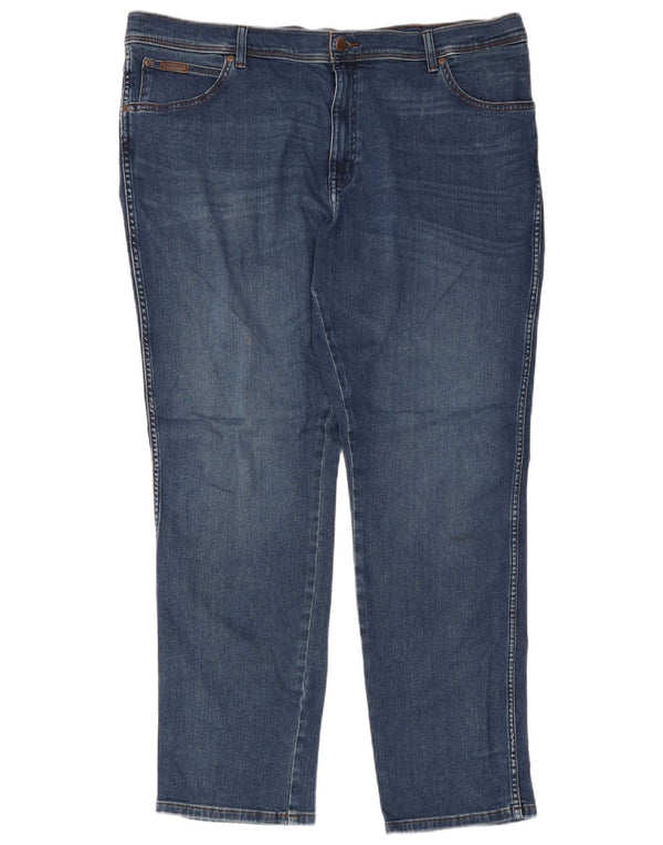 Vaqueros Wrangler Texas Slim para hombre W44 L32 Algodón azul