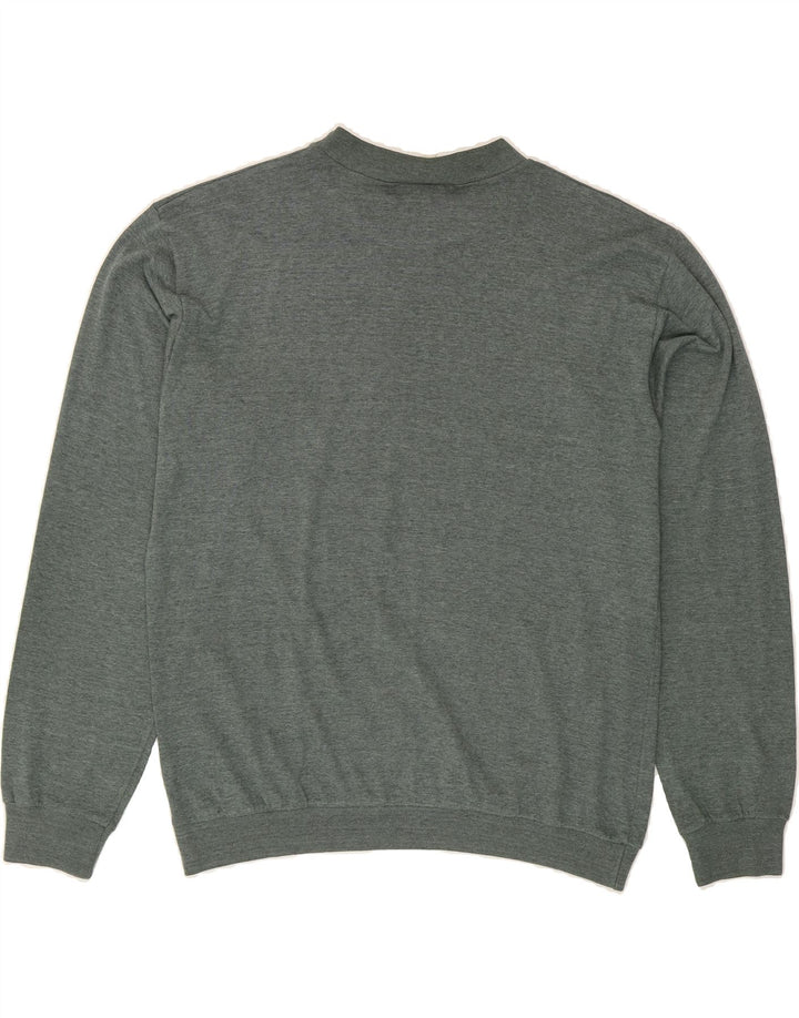 FILA Mens Sweatshirt Jumper Medium Grey Vintage Fila and Second-Hand Fila from Messina Hembry 