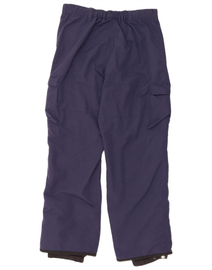 Pantalones de esquí COLUMBIA para hombre nailon azul marino mediano