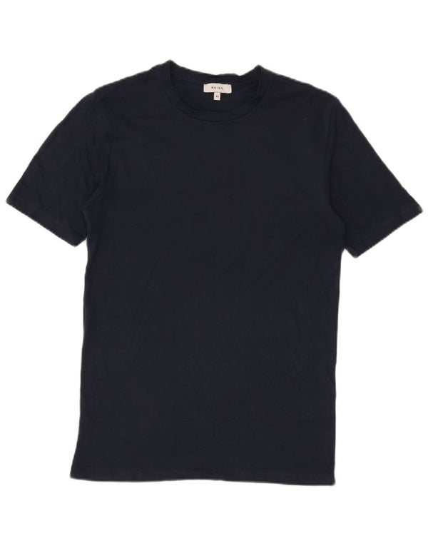 Camiseta Reiss Hombre Top XS Azul Marino Algodón