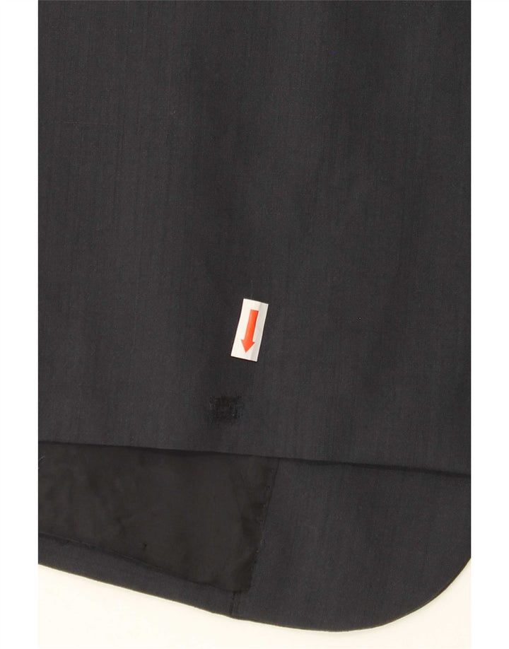 Yves Saint Laurent Chaqueta tipo blazer con 2 botones para hombre IT 56 3XL Lana gris