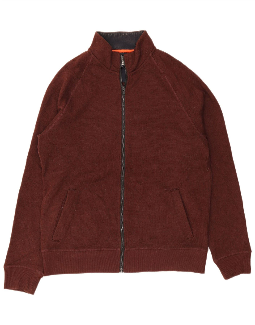 John Lewis - Chaqueta de chándal para hombre, poliéster medio burdeos