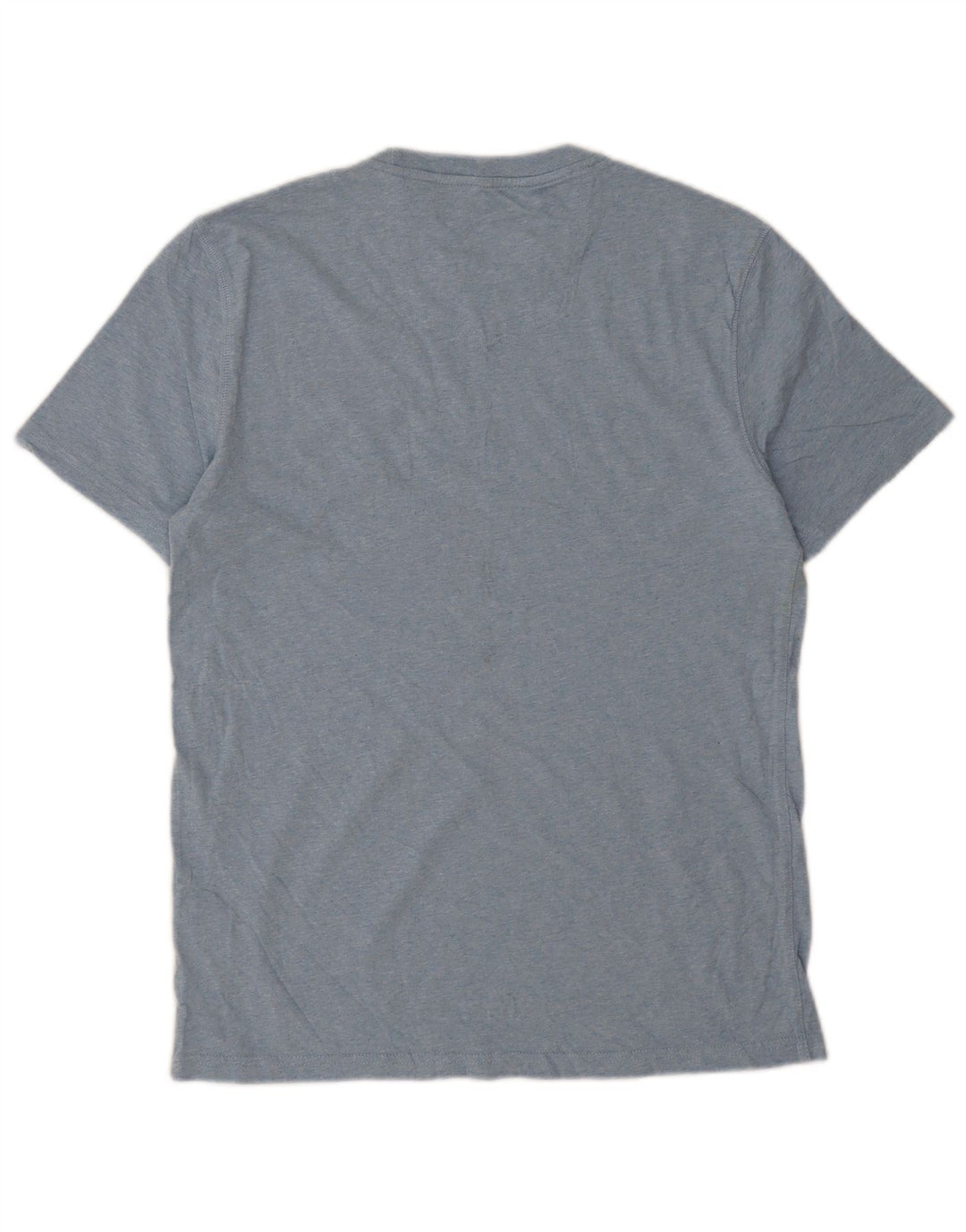 Camiseta para hombre Fat Face Top Azul Medio Algodón