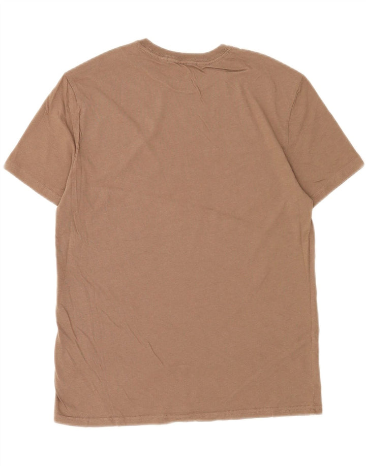 Hurley - Camiseta gráfica para hombre, parte superior de algodón marrón medio