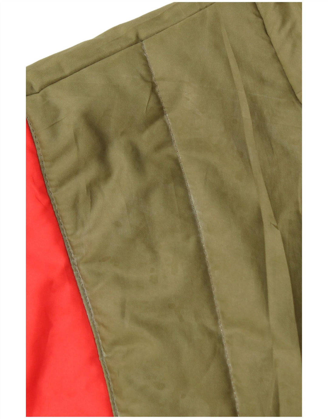 Chaleco acolchado Carrera para hombre UK 40 Large Caqui Colorblock Poliéster