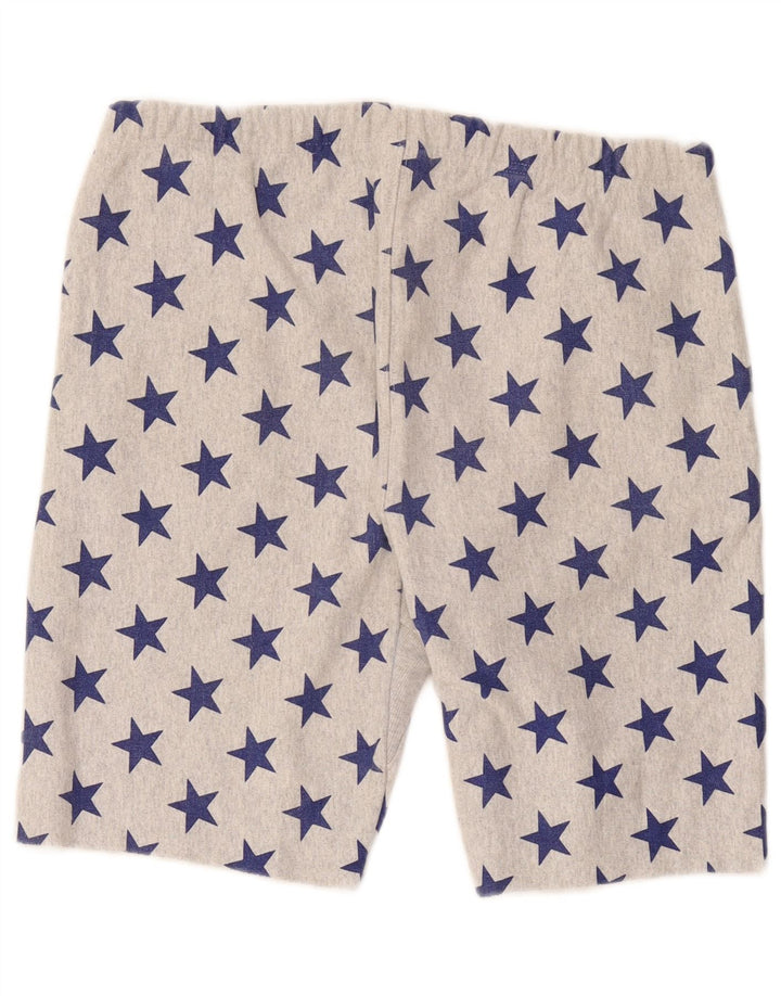 Champion Pantalones cortos deportivos con estampado abstracto para hombre XL Algodón gris