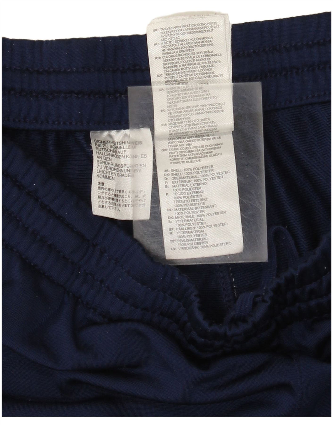 Adidas Pantalones de chándal para hombre Joggers 2XL Azul marino Poliéster