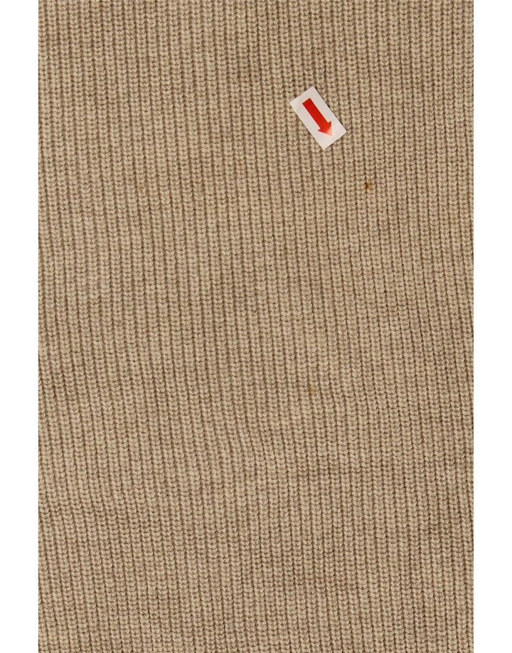 Eddie Bauer - Jersey de cuello redondo para hombre, talla grande, algodón beige