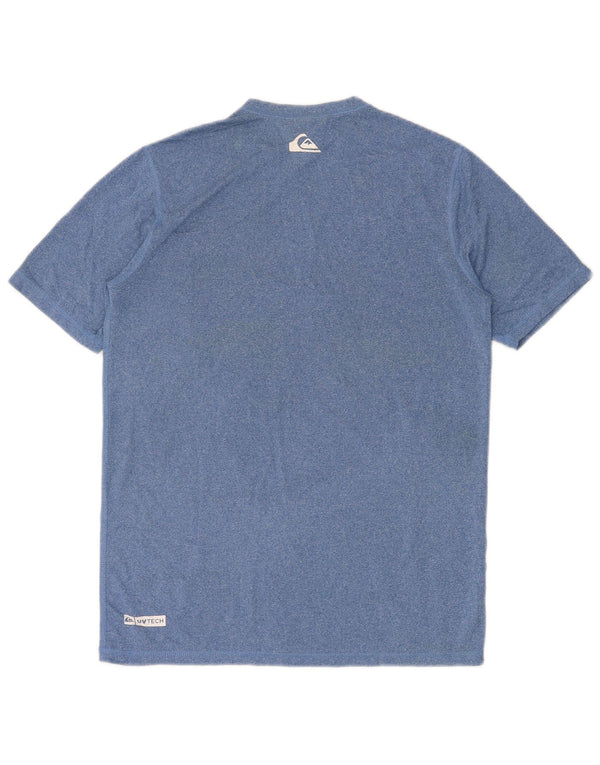 QUIKSILVER Camiseta gráfica para niño 13-14 años Nylon moteado azul