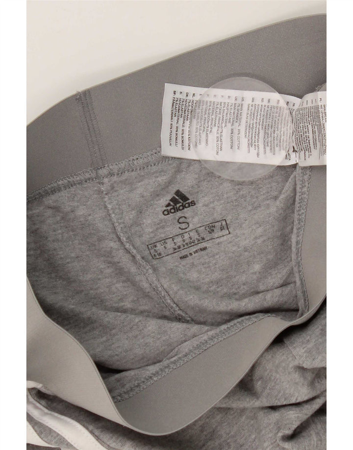 Adidas Leggings para mujer Reino Unido 8 Pequeño Gris Algodón
