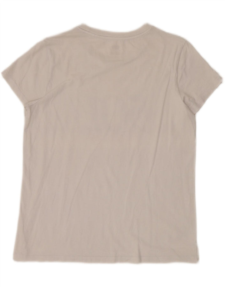 LEVI'S Camiseta gráfica para mujer Top UK 44 Medium White