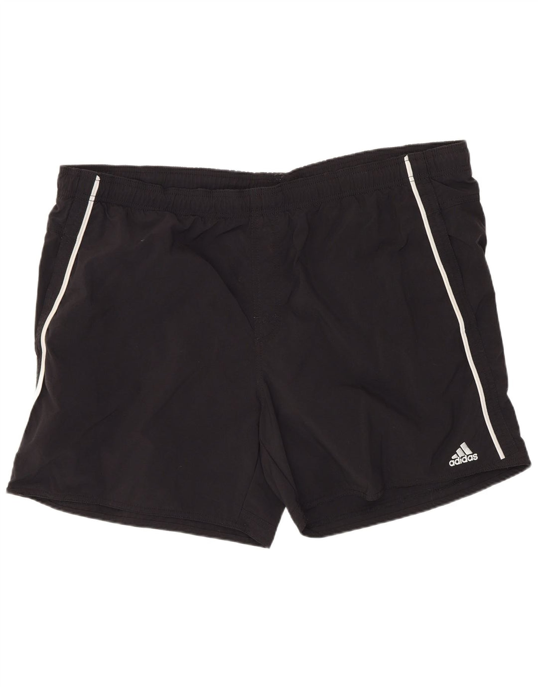 Adidas Pantalones cortos deportivos para hombre 2XL Nylon negro