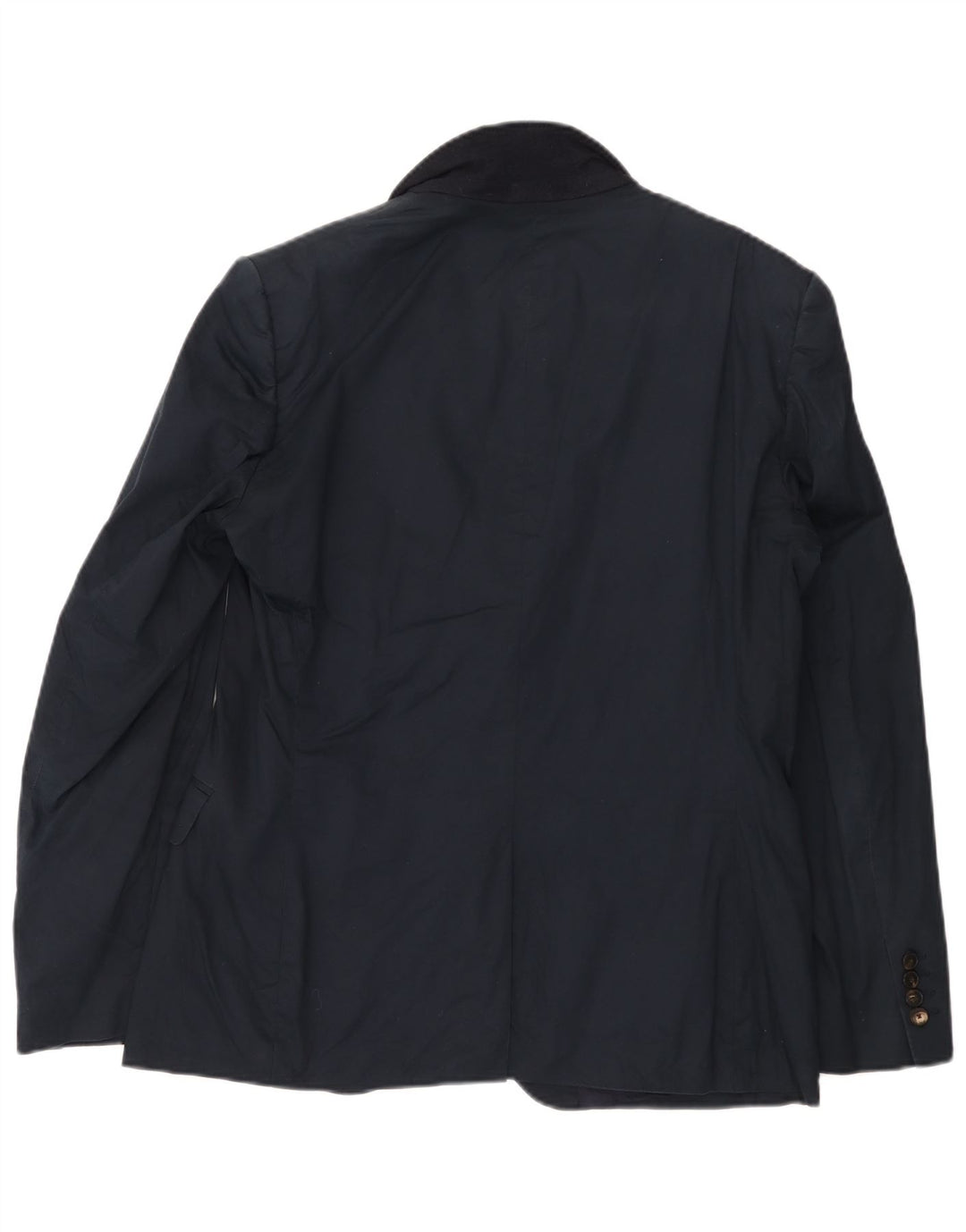Reiss Chaqueta tipo blazer de 2 botones para hombre UK 42 XL Algodón azul marino