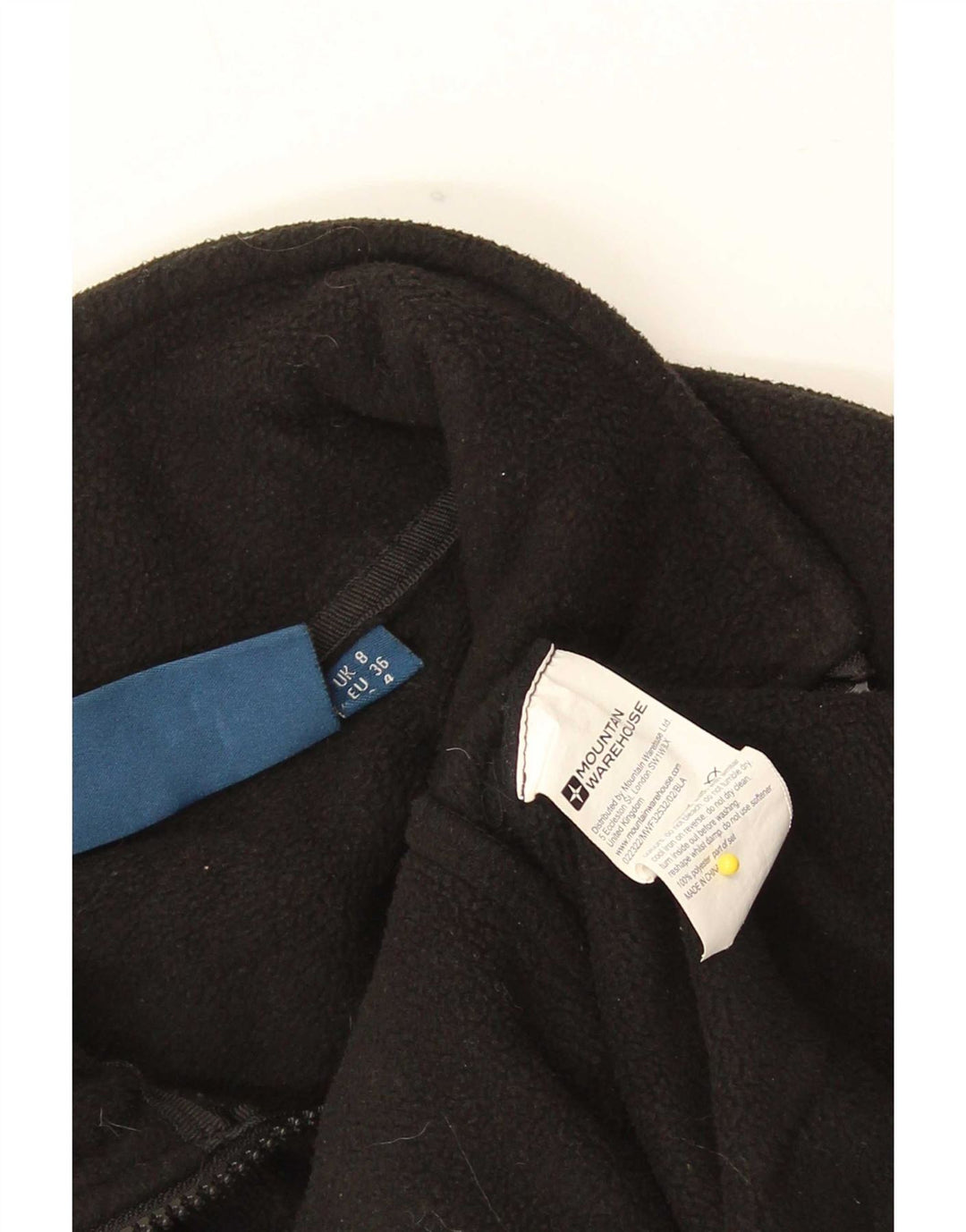 Chaqueta polar con forro extragrande para mujer de Mountain Warehouse UK 8 Small Black