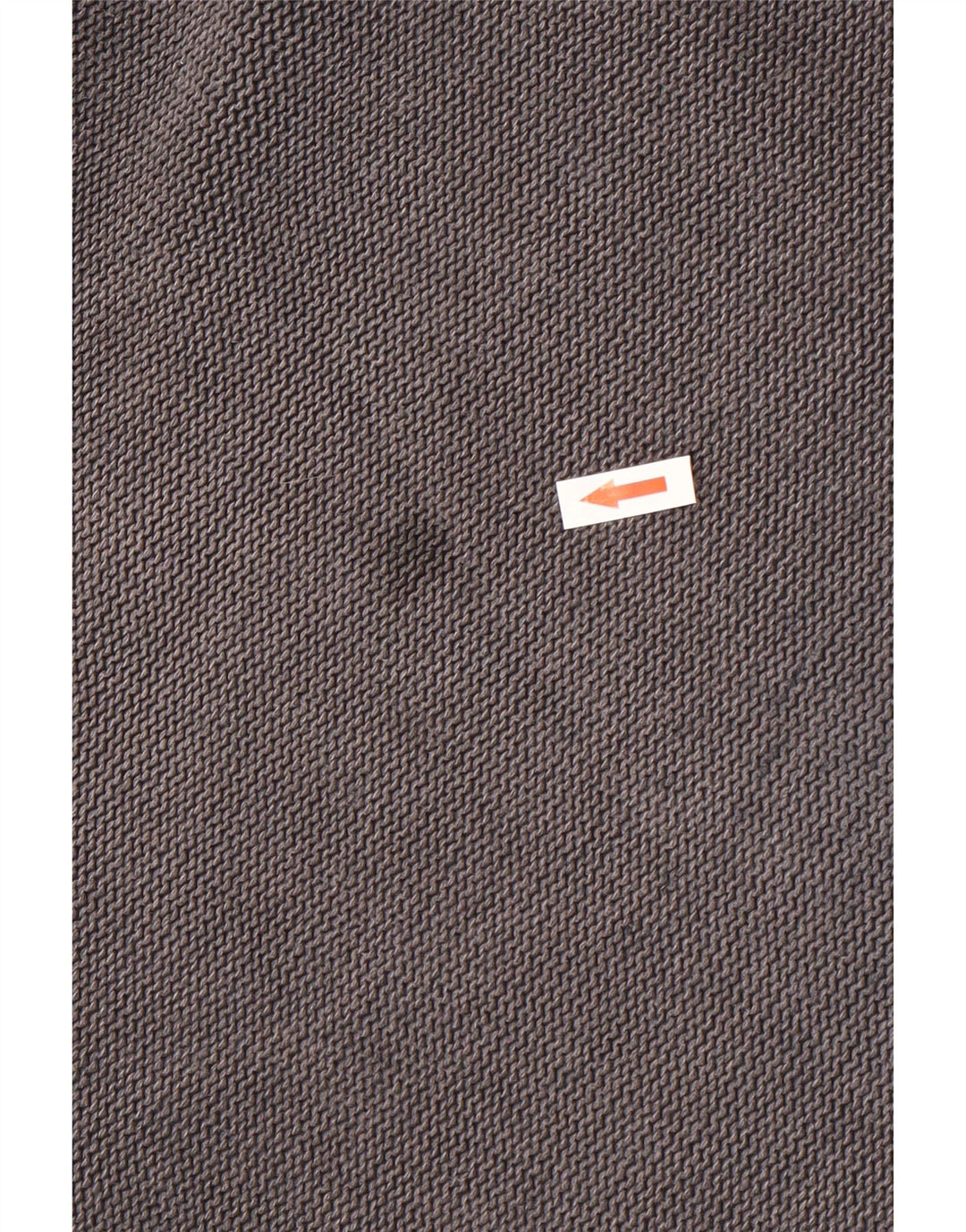 WEIRD FISH Sudadera con cuello con cremallera para hombre, jersey pequeño de algodón gris con bloques de color