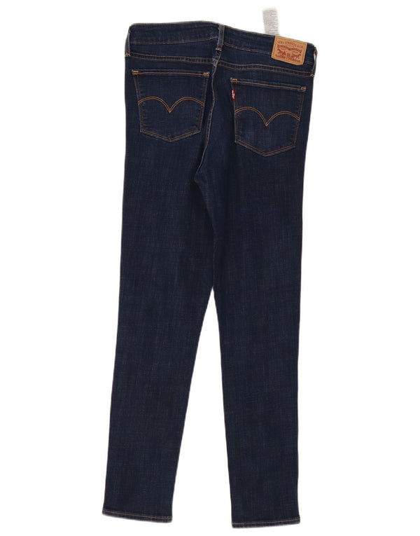 Levi's Jeans Ajustados 711 Para Mujer W29 L28 Algodón Azul Marino