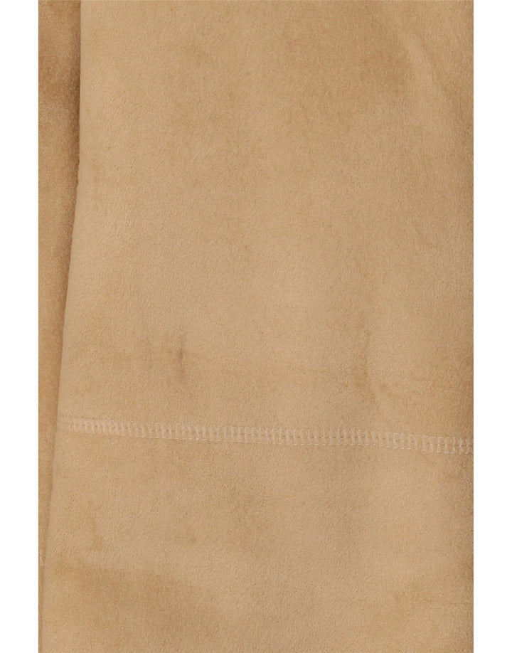 Gerry Weber Abrigo Sherpa extragrande para mujer Reino Unido 12 Poliéster beige medio