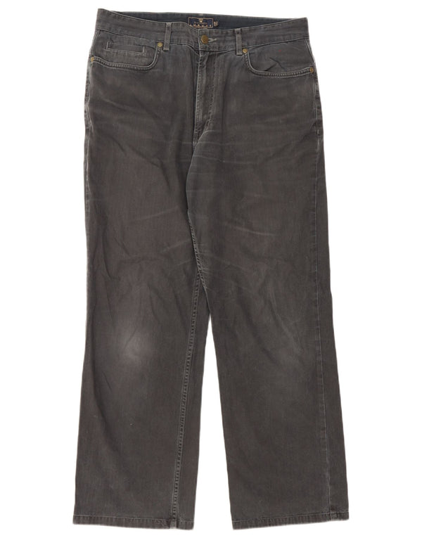 Marks & Spencer Vaqueros rectos Blue Harbor para hombre W34 L29 Algodón negro