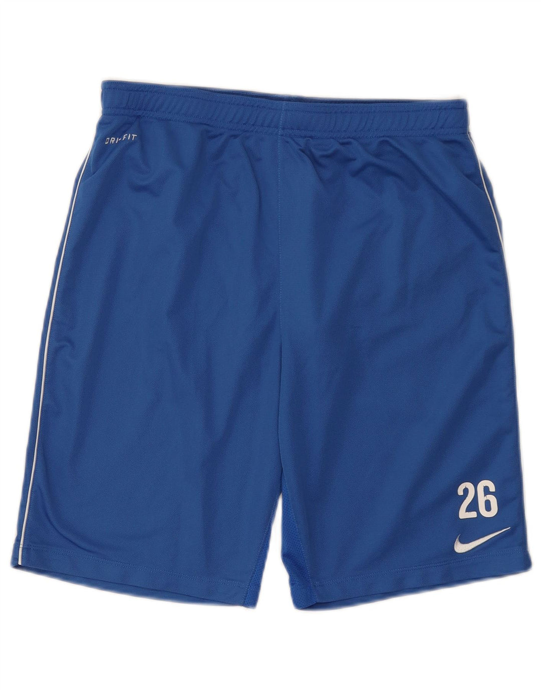 Pantalones cortos deportivos Nike Dri Fit para hombre Poliéster azul medio