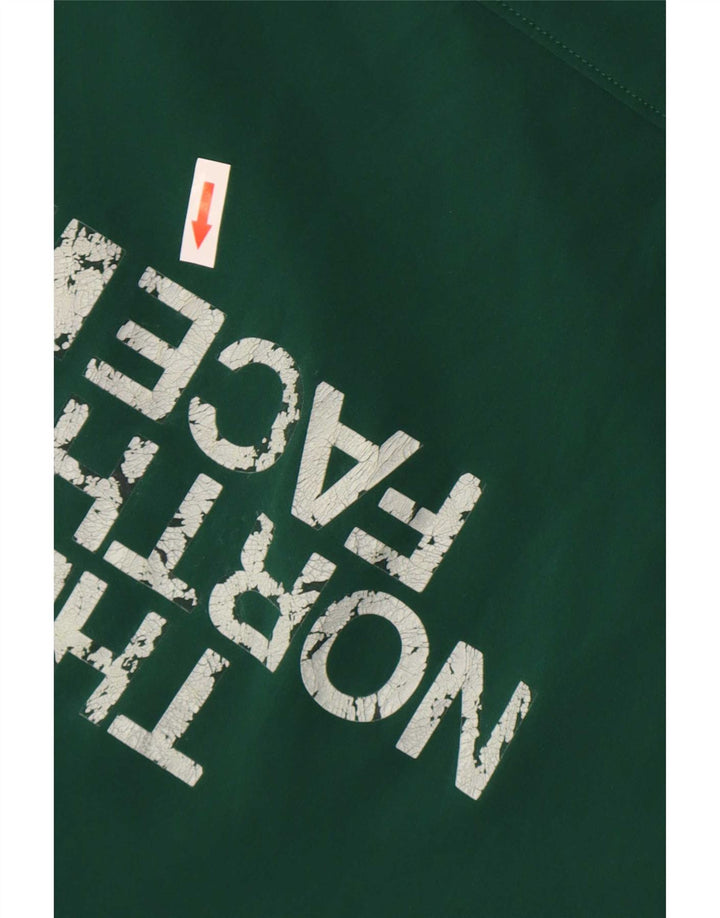 The North Face Sudadera Con Capucha Gráfica Para Hombre Jersey Pequeño Verde Poliéster