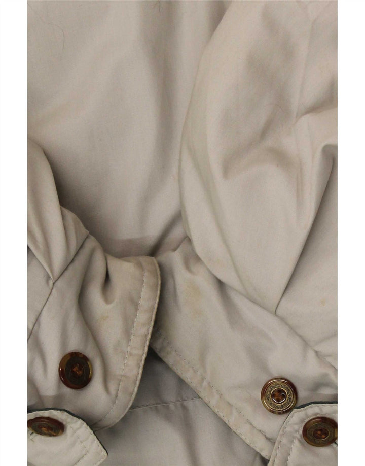 Chaqueta acolchada con capucha vintage para hombre IT 56/58 3XL Poliéster gris