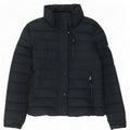 Superdry Chaqueta Acolchada Mujer UK 40 Small Poliéster Azul Marino