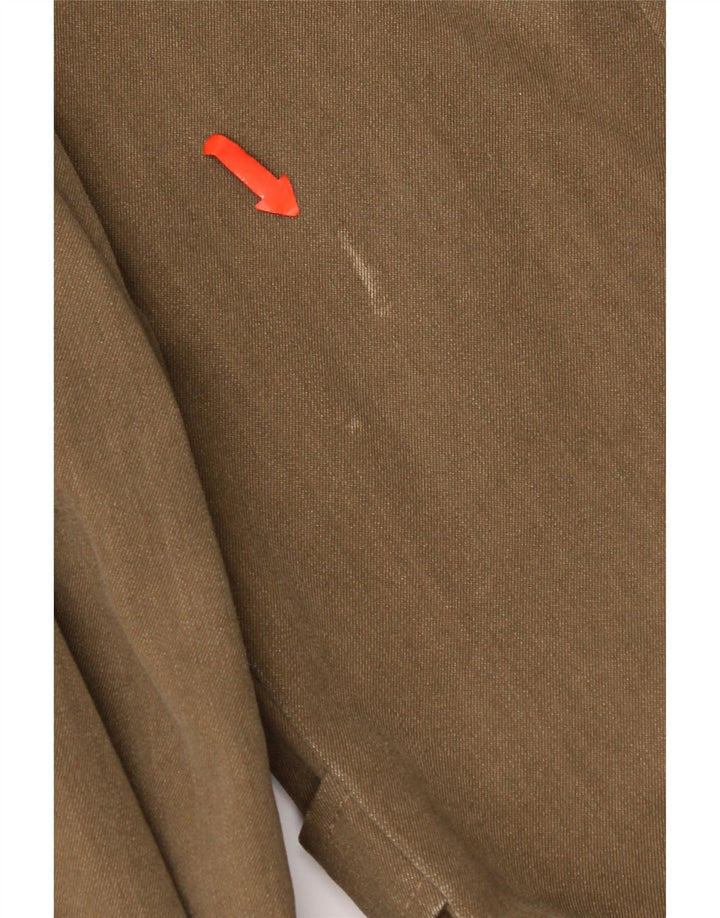 Les Copains Trenca Con Capucha Para Hombre IT 50 Large Lana Marrón