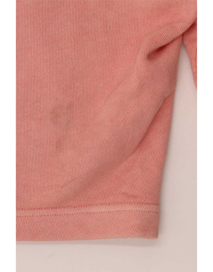 Reebok - Pantalones cortos deportivos para hombre, talla grande, algodón rosa