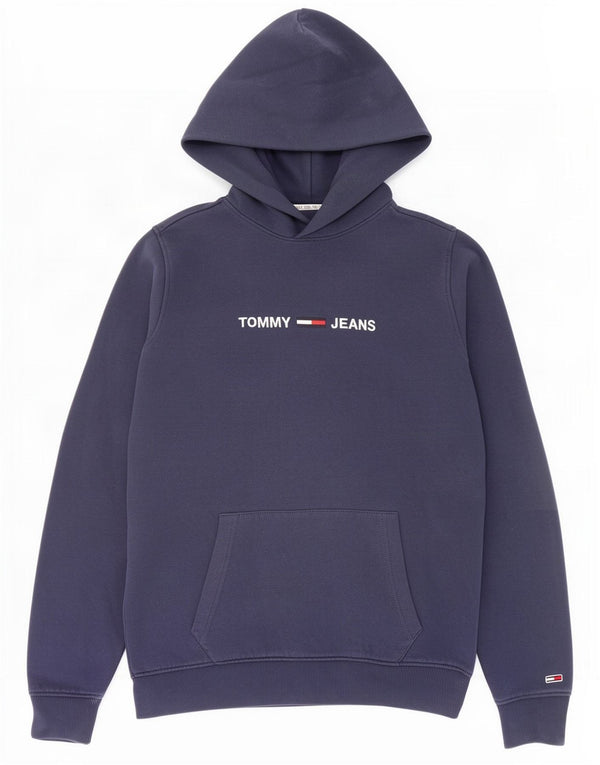 Tommy Hilfiger Jersey con capucha gráfica para mujer Algodón azul marino mediano