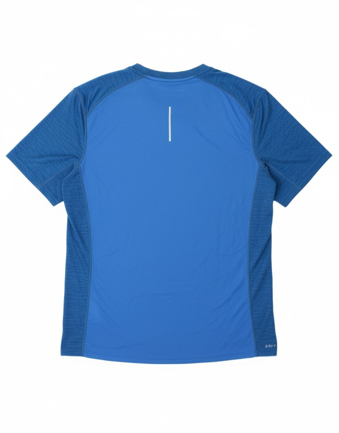 NIKE Mens Dri Fit T-Shirt Top Medium Blue Polyester