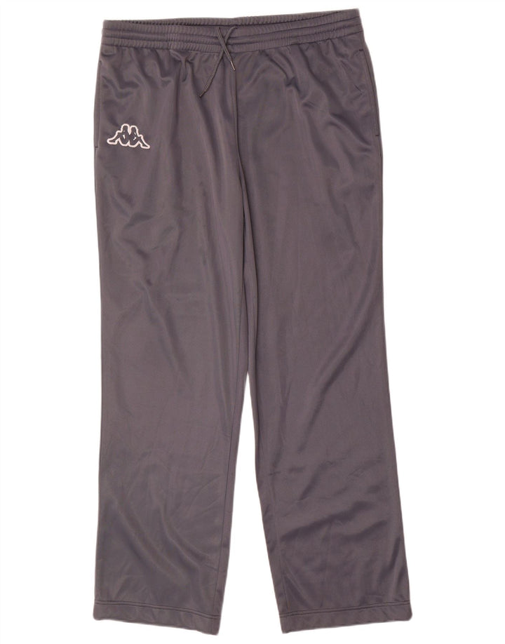 Kappa Pantalón Chándal Hombre XL Gris Poliéster
