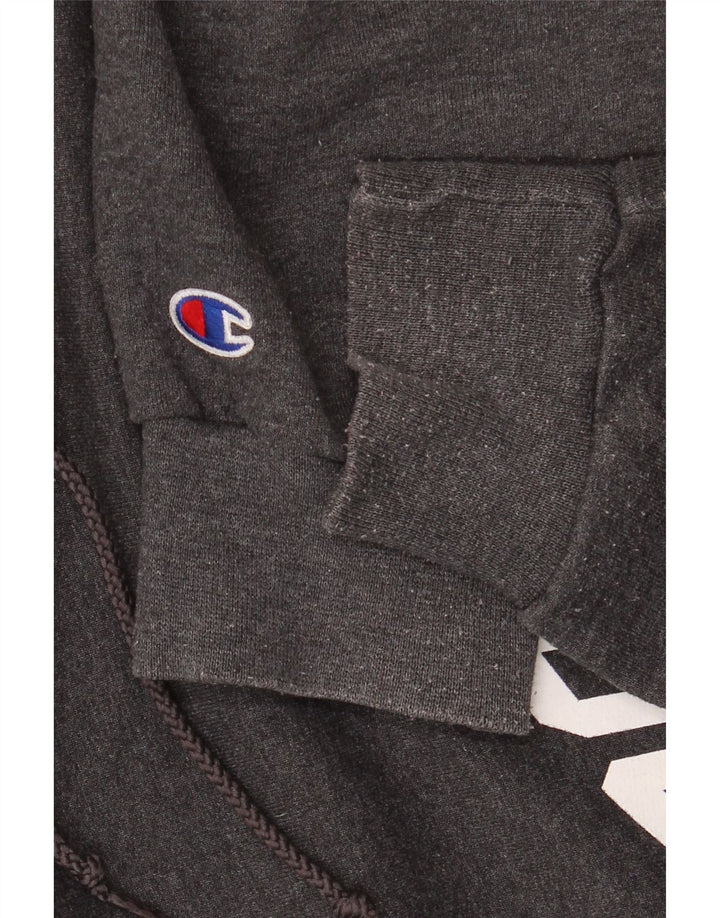 CHAMPION Jersey con capucha gráfico Columbia para hombre 2XL Gris