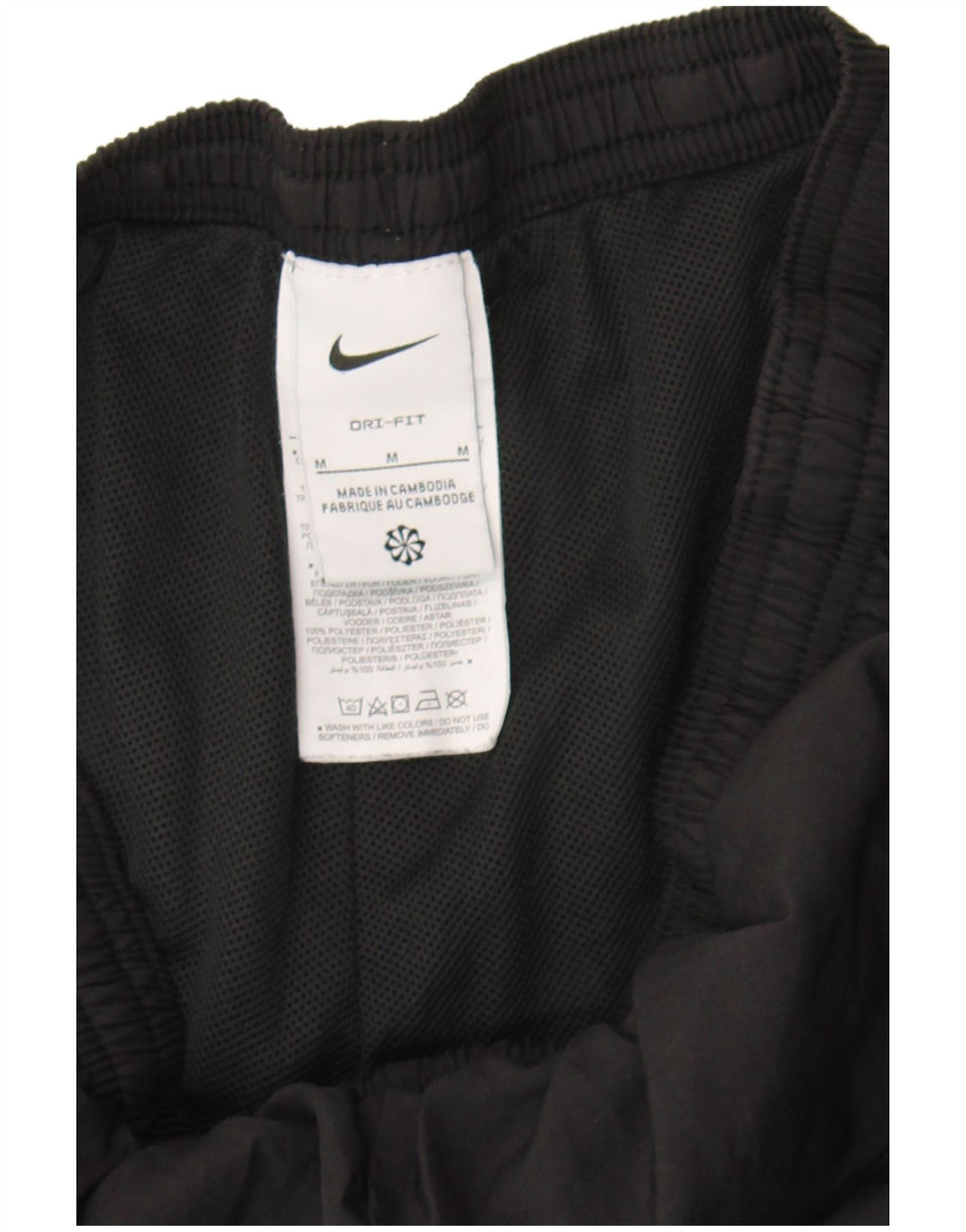 Nike Hombre Dri Fit Pantalones De Chándal Joggers Medium Black Colorblock