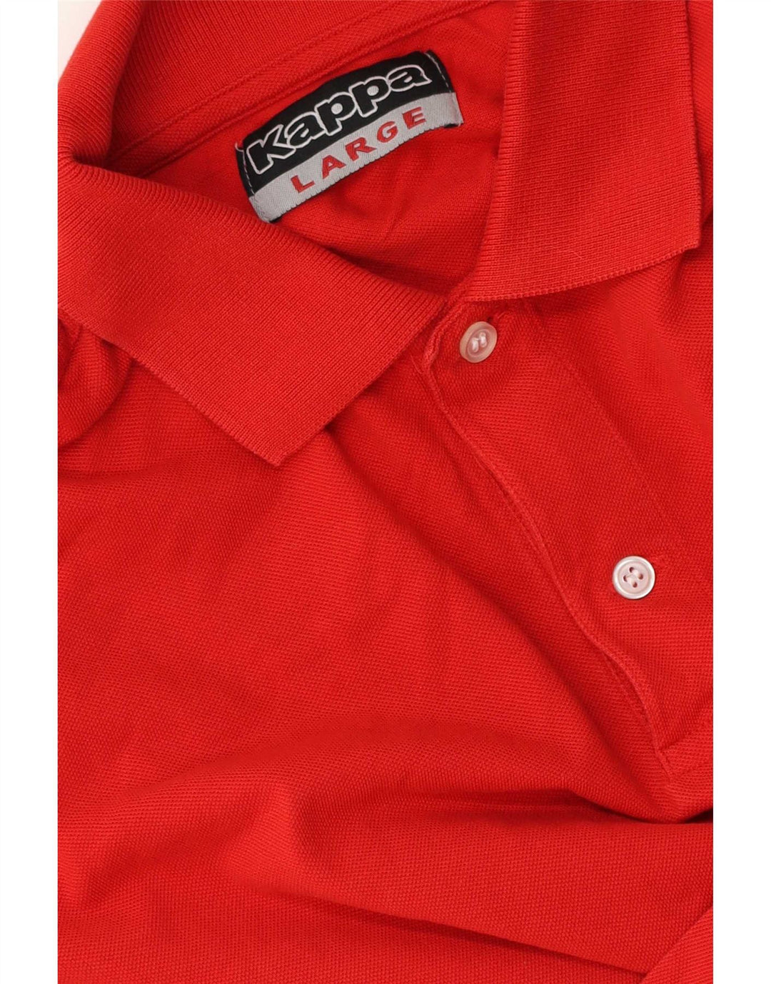 Kappa Polo Hombre Grande Rojo