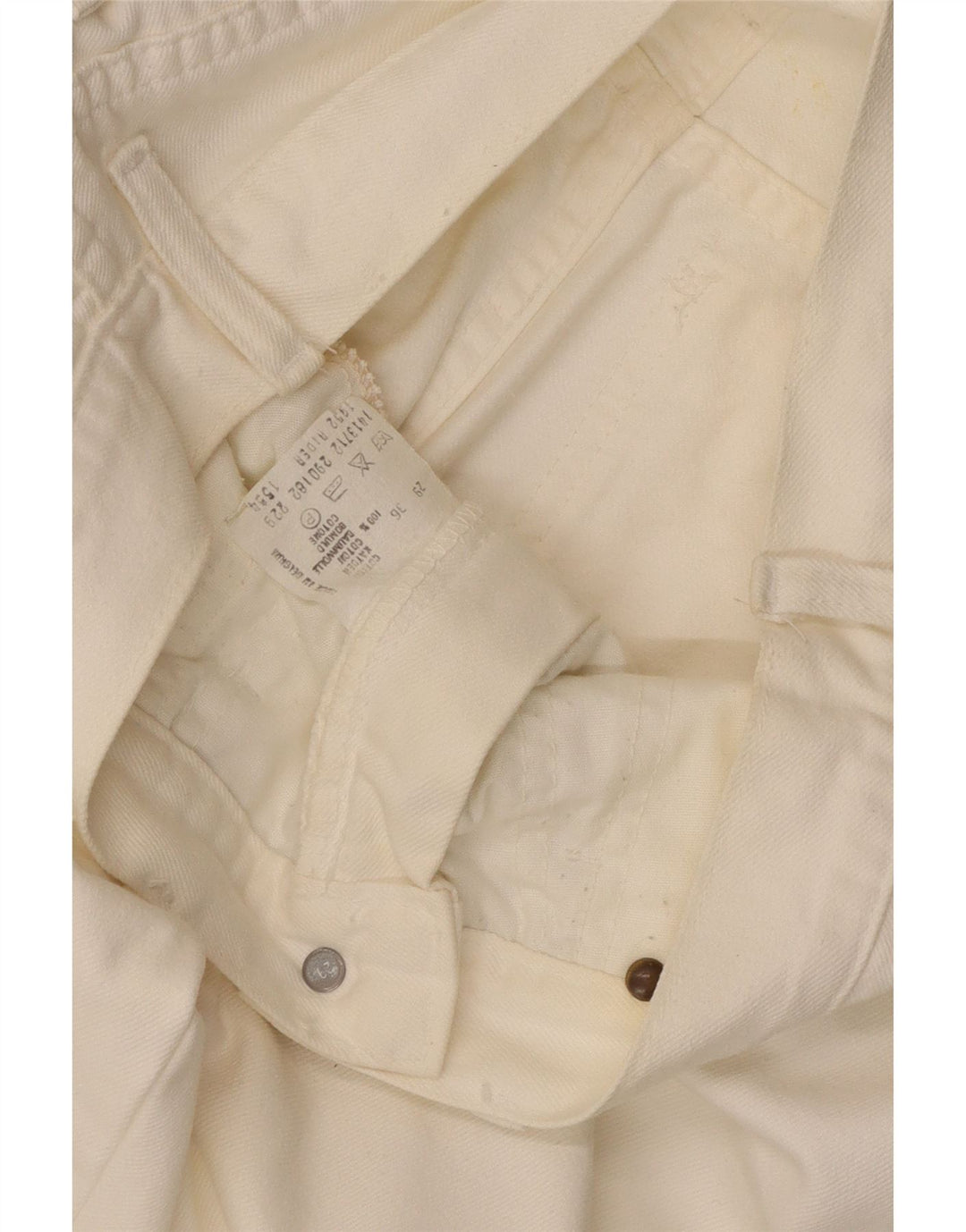 LEE Vaqueros cónicos para hombre W29 L27 Algodón blanco