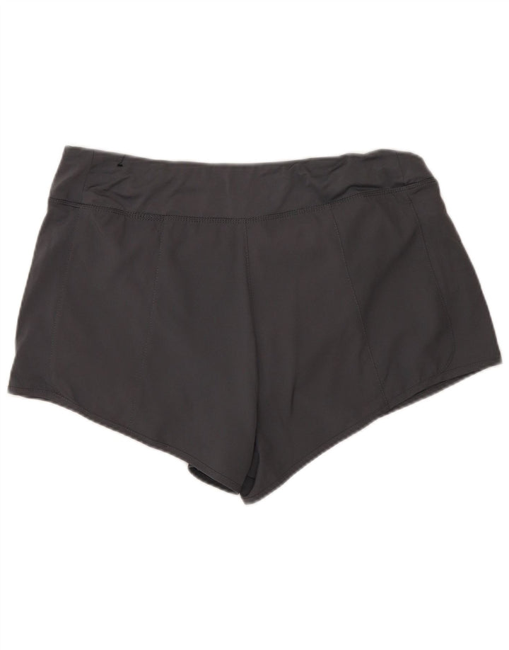 Reebok Pantalones cortos deportivos para mujer UK 46 Grande Gris Poliéster