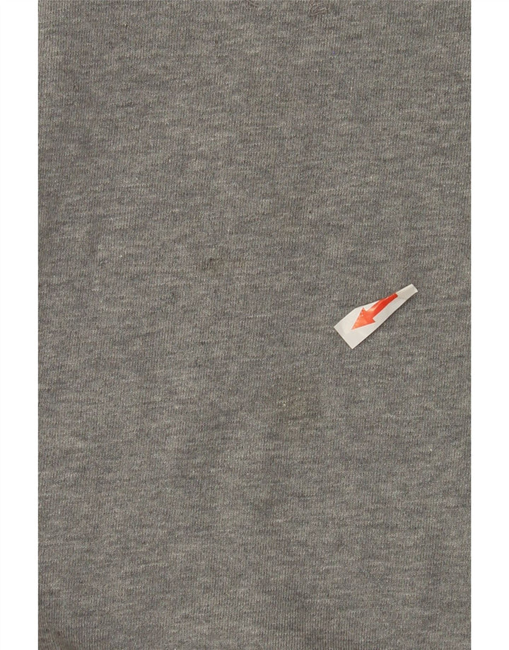 Marks & Spencer Hombre Sudadera tipo jersey de algodón moteado gris medio