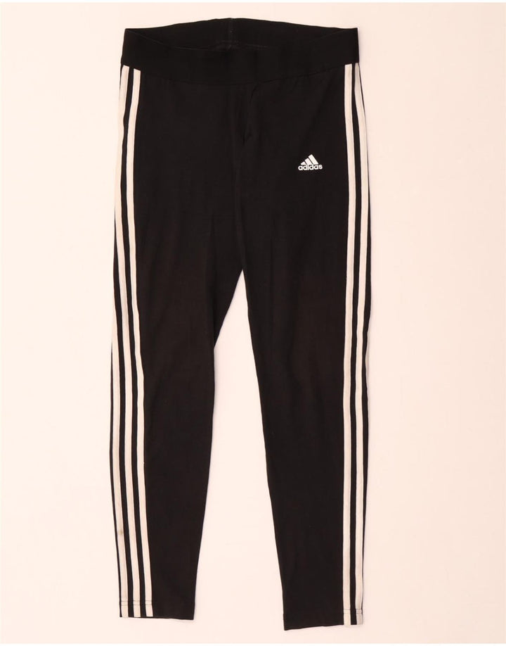 Leggings ADIDAS para mujer Reino Unido 12/14 Mediano Negro Algodón