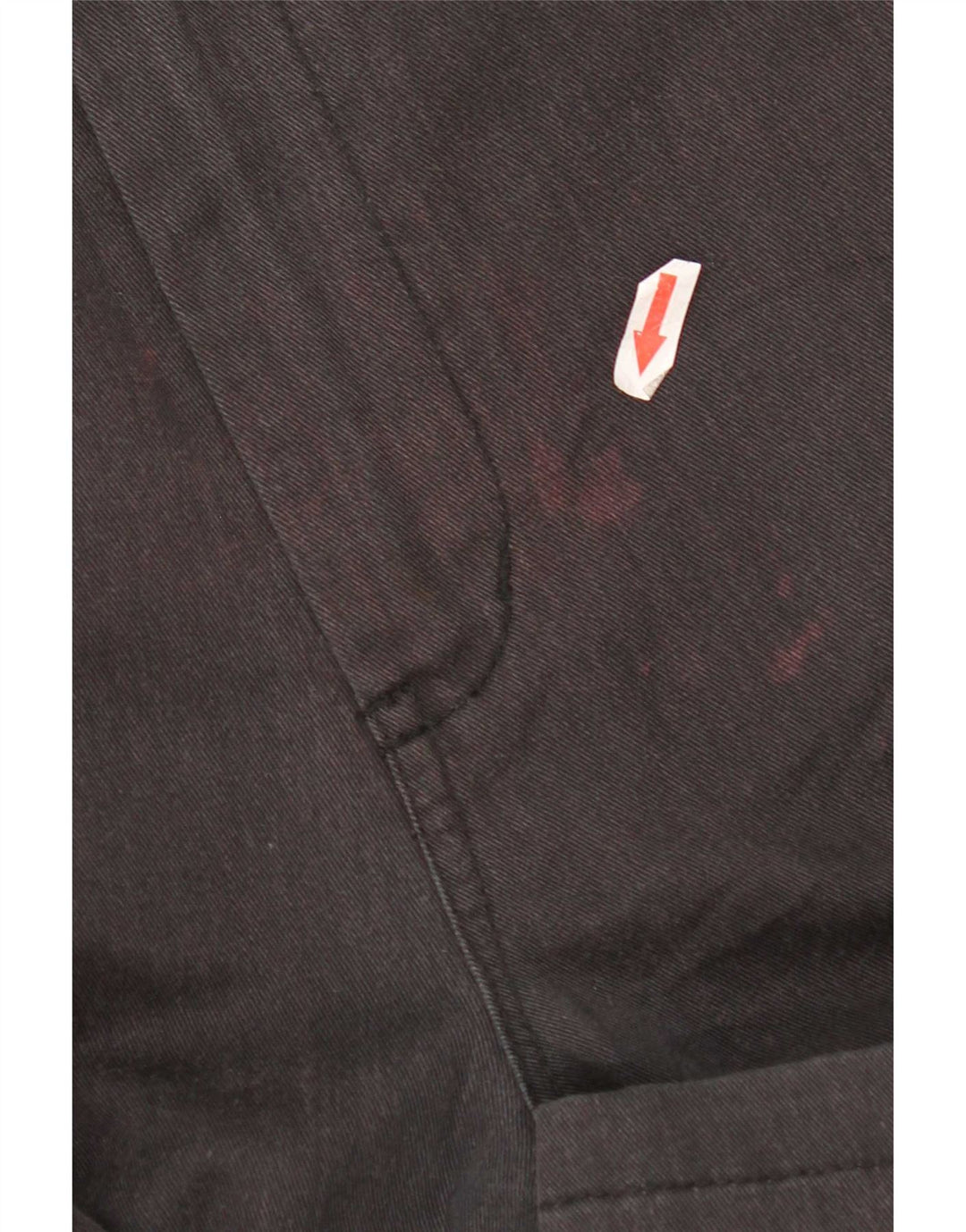 Dickies Pantalones cargo rectos para hombre W36 L30 Poliéster negro