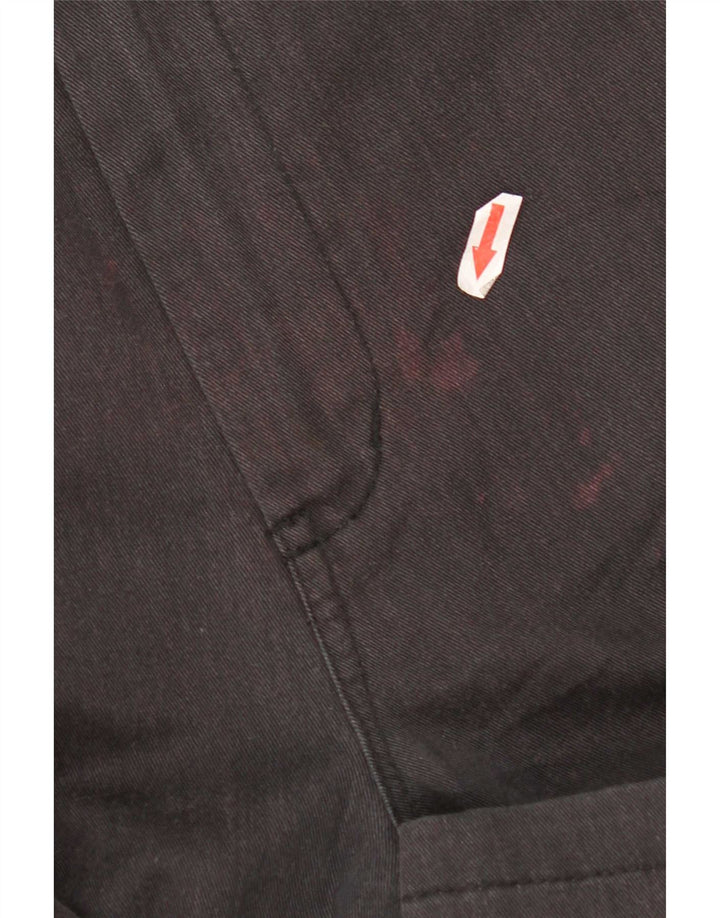 Dickies Pantalones cargo rectos para hombre W36 L30 Poliéster negro