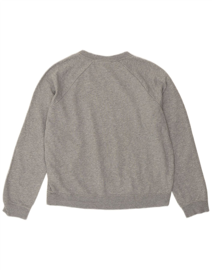 Nike - Sudadera holgada para mujer, talla 40, algodón gris medio