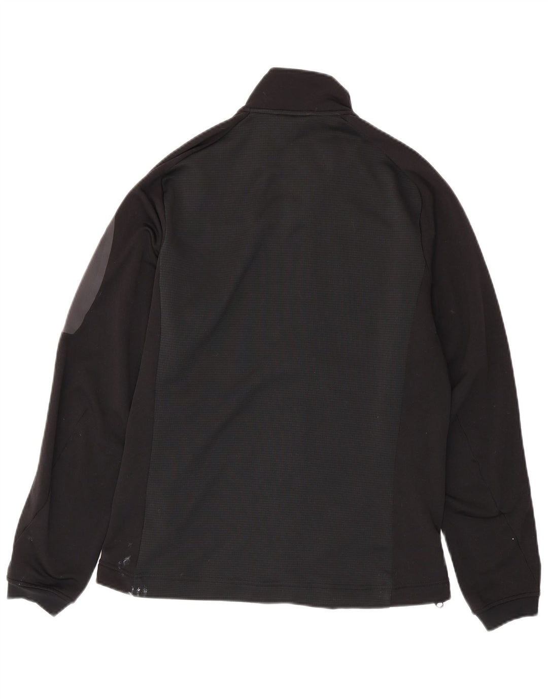 Adidas - Chaqueta de chándal para hombre, talla 40/42, poliéster negro mediano
