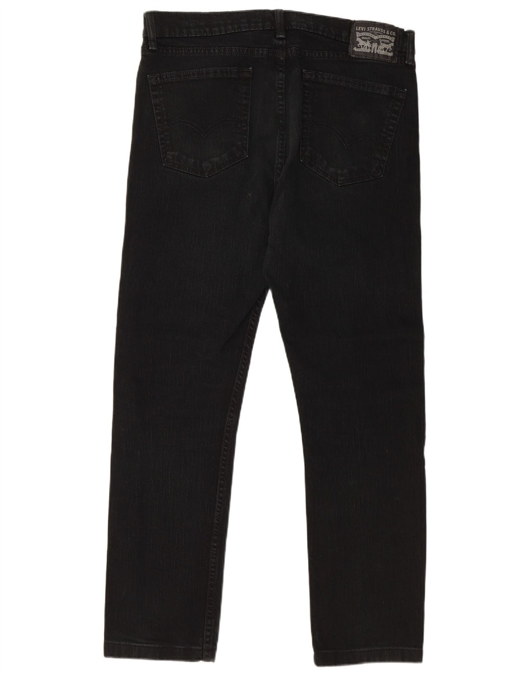 LEVI'S Vaqueros rectos para hombre W36 L29 Algodón negro