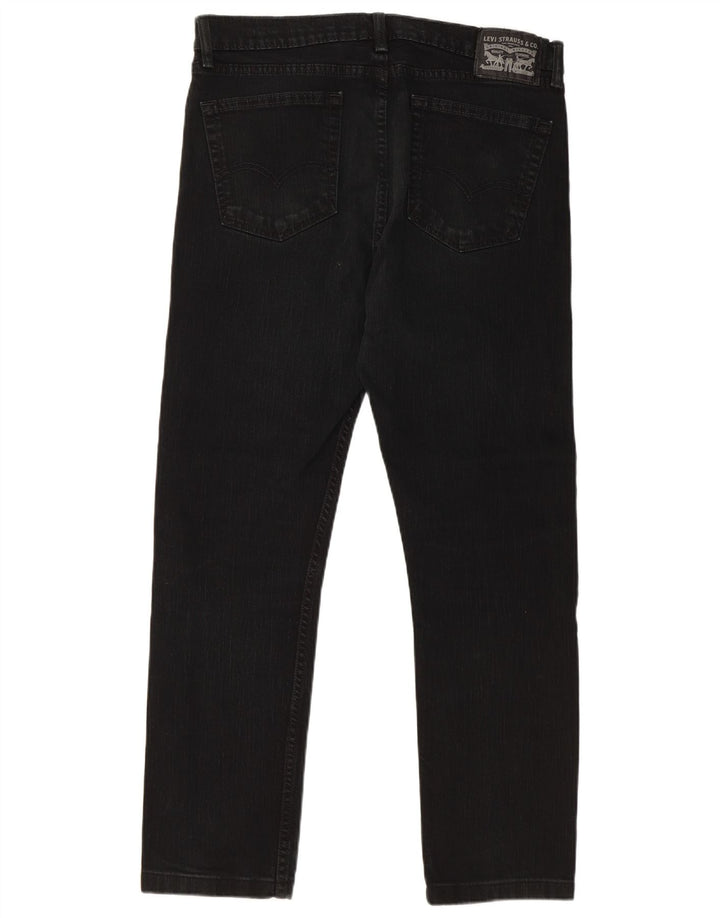 LEVI'S Vaqueros rectos para hombre W36 L29 Algodón negro