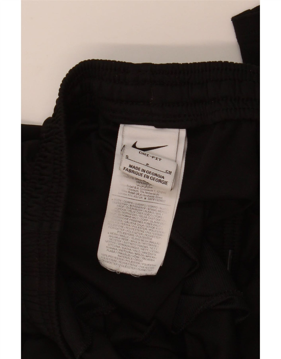 Nike Dri Fit - Pantalón de chándal para hombre, poliéster, color negro