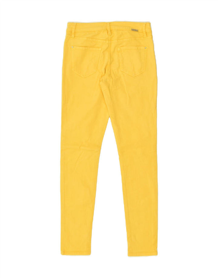 MASSIMO DUTTI Womens Skinny Jeans EU 36 Small W26 L29 Yellow | Vintage Massimo Dutti | Thrift | Second-Hand Massimo Dutti | Used Clothing | Messina Hembry 